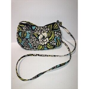 Vera Bradley Island Blooms Crossbody Bag Purse Floral Retired